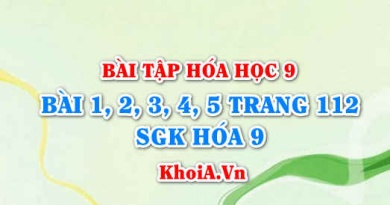 Bài tập cấu tạo phân tử hợp chất hữu cơ: Giải bài 1, 2, 3, 4, 5 trang 112 SGK Hóa 9